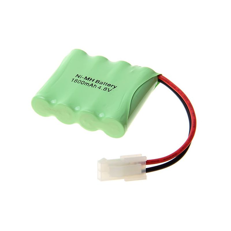 Ni-MH AA 4.8V 1800mAh Akku-Pack 4er Set für Spielzeugauto, 557-Stecker, wiederaufladbar, umweltfreundlich