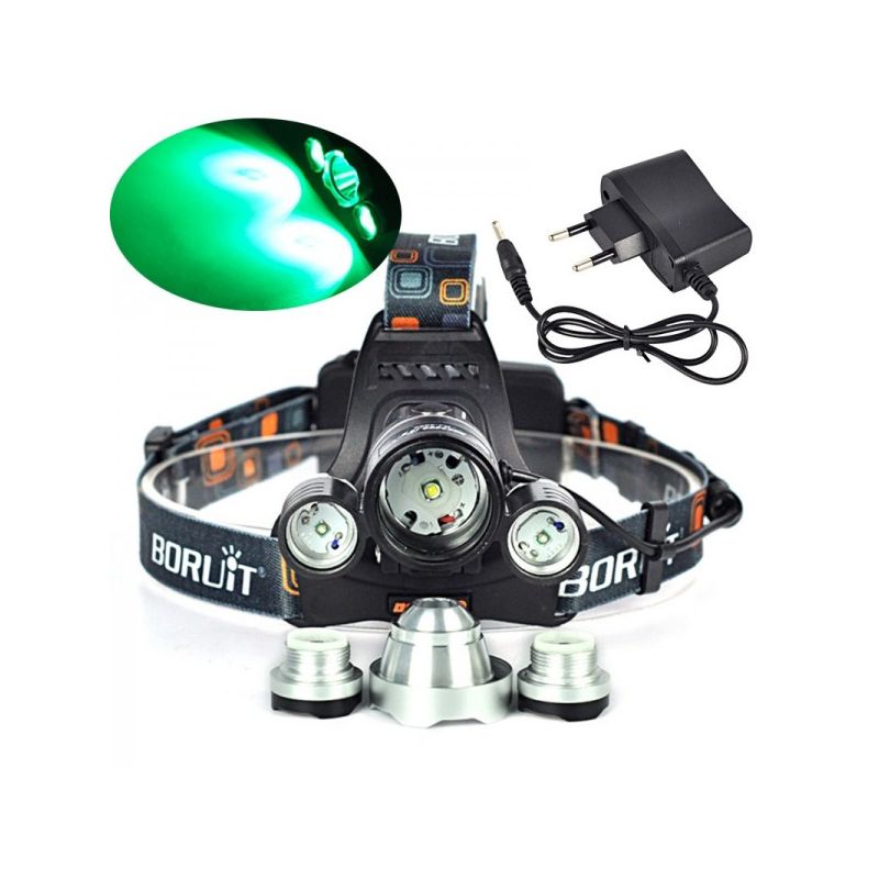 Boruit RJ-3000 LED-Scheinwerfer Outdoor-Beleuchtung mit T6 weißem Licht 1000 Lumen Helligkeit langlebiges Design