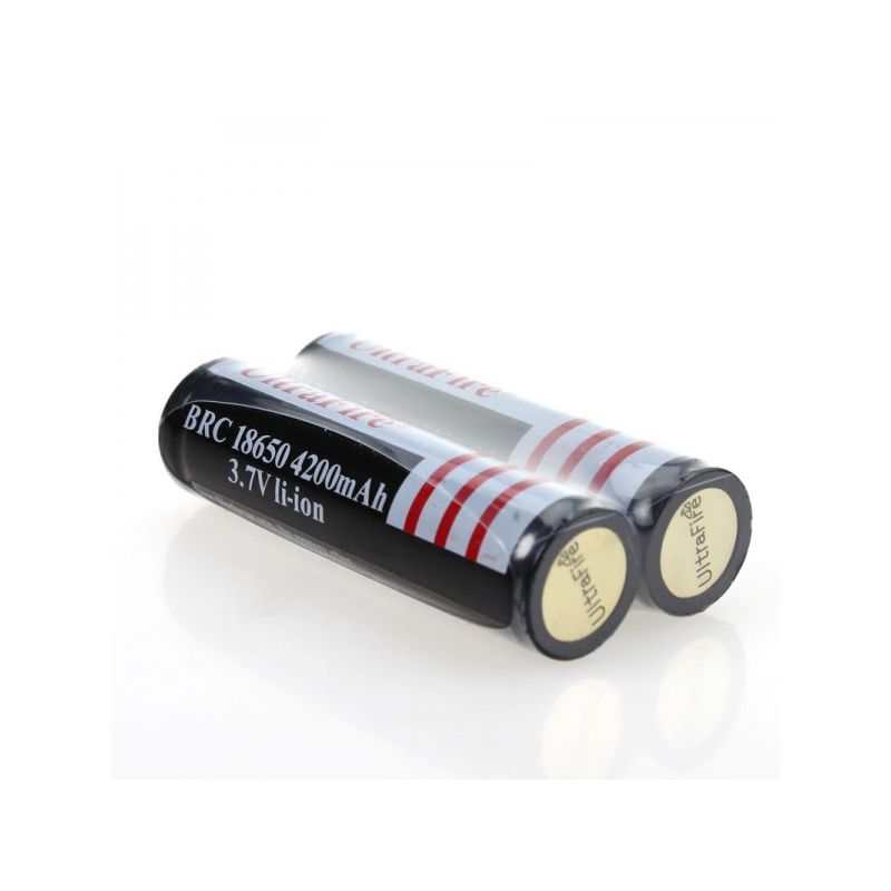 UltraFire BRC 4200mAh 3.7V 18650 Li-Ion Batterie zuverlässige Stromquelle für Taschenlampe und Elektronik