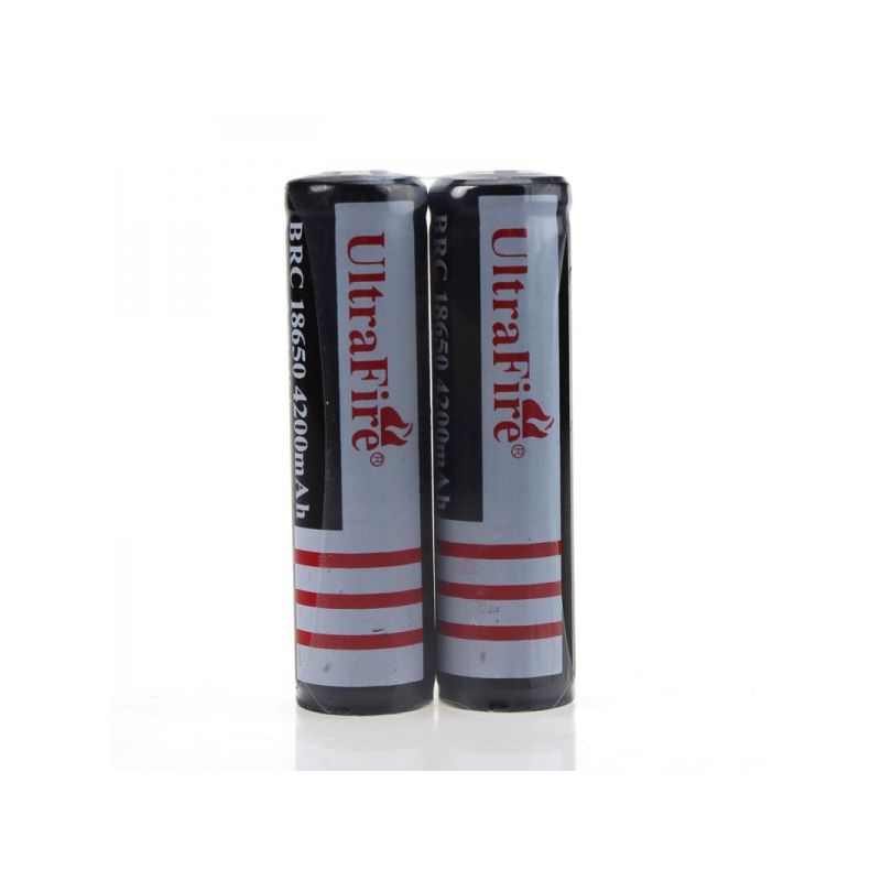 UltraFire BRC 4200mAh 3.7V 18650 Li-Ion Batterie zuverlässige Stromquelle für Taschenlampe und Elektronik