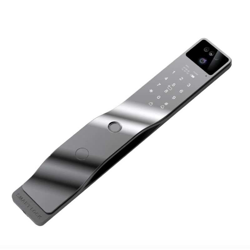 Tuya Wifi 3D Gesichtserkennung Smart Türschloss mit Passwort-Entsperrung Haussicherheit und eingebauter Kamera