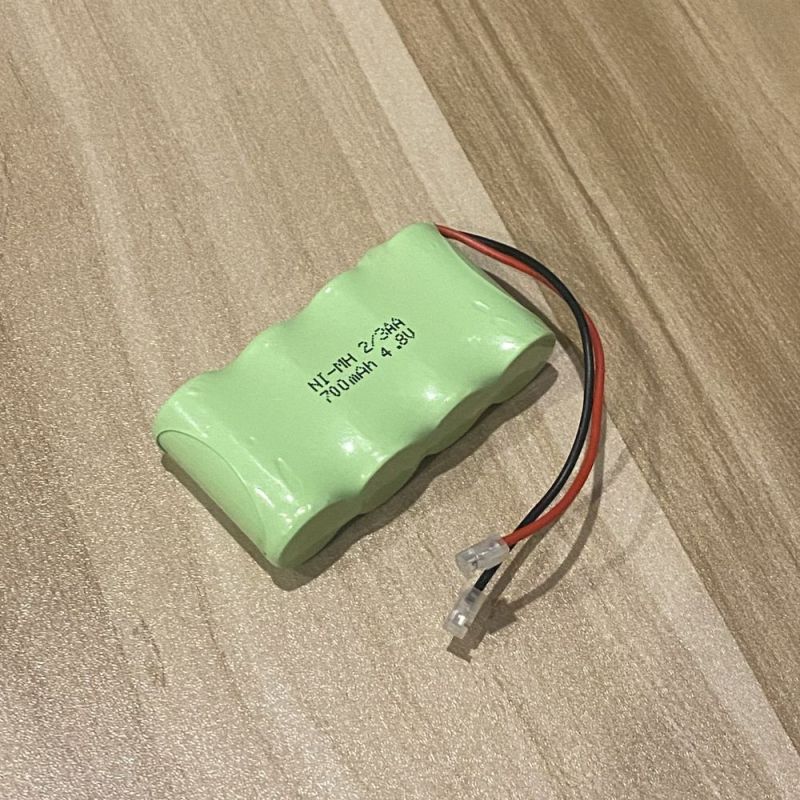 Entdecken Sie die 4.8V 2/3 AA 700mAh Ni-MH Batterie umweltfreundliche konstante Energiequelle für Spielzeug und Kameras