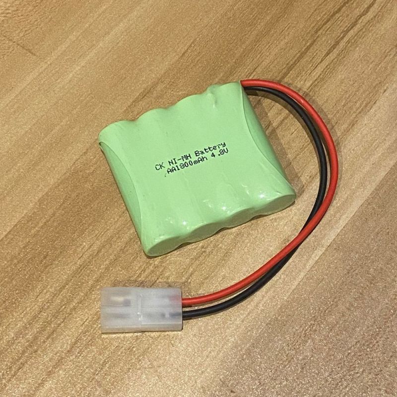 Umweltfreundliche 4.8V AA 1800mAh Ni-MH Batterie Nachhaltige Energielösung für Spielzeug und Fernbedienung