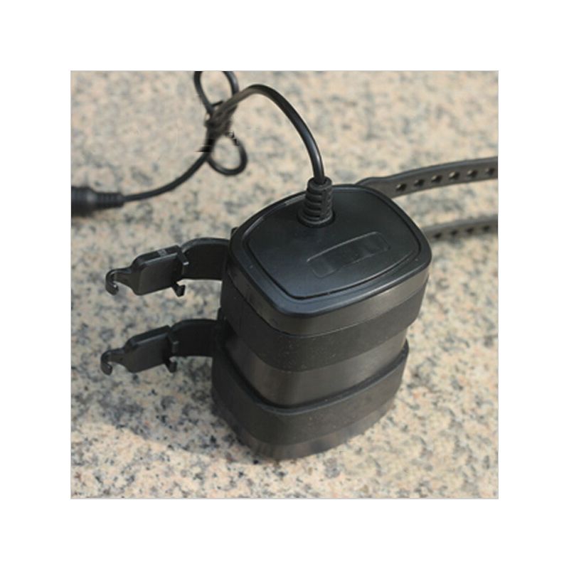 UltraFire 8,4V 8000mAh Li-Ion Akku für LED-Bikelichter wasserdicht langlebig wiederaufladbar Regenschutz