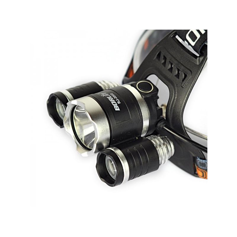 Boruit RJ-3000 LED-Scheinwerfer Outdoor-Beleuchtung mit T6 weißem Licht 1000 Lumen Helligkeit langlebiges Design