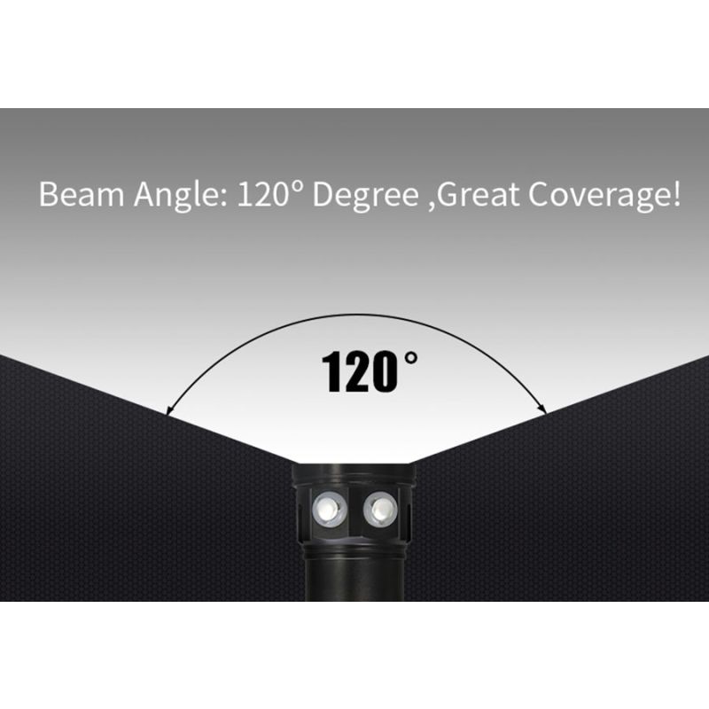UV Tauchtaschenlampe QH14 QH27 LED mit 20000 Lumen für Abenteuer Unterwassererforschung Aluminiumlegierung