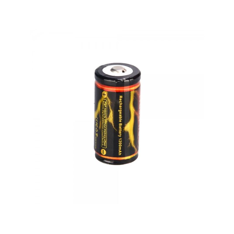 TrustFire 18350 3.7V 1200mAh kompakte wiederaufladbare Lithium-Batterie für Taschenlampen zuverlässige Leistung