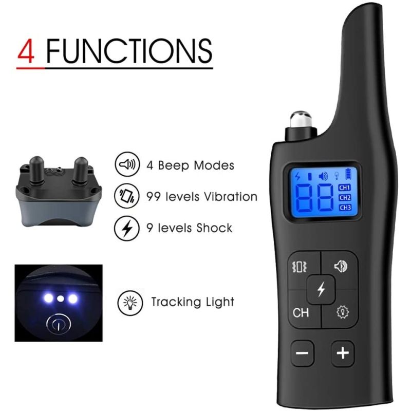 Entdecken Sie den neuen Elektrischer Hundetrainingskragen mit Fernbedienung für sicheres Training kleiner Hunde