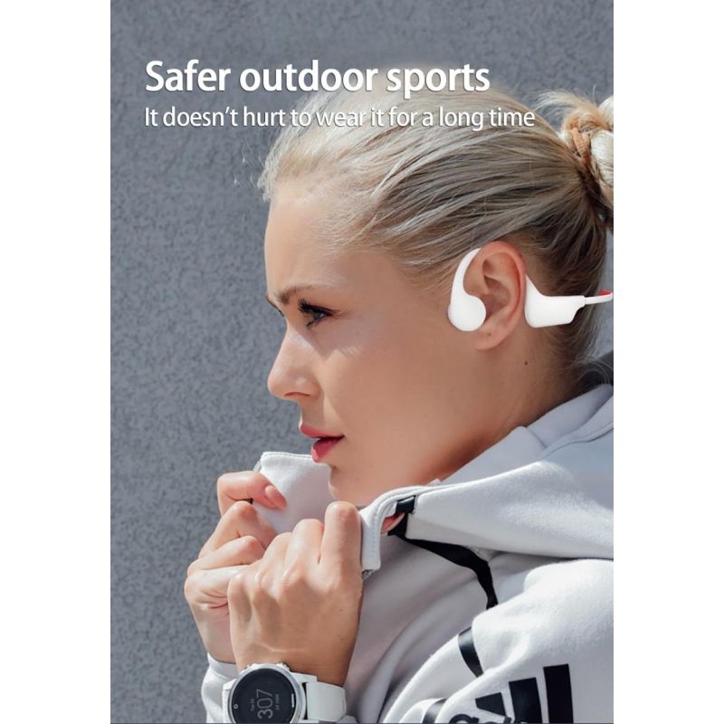 Knochenleitungs Schwimmkopfhörer 16GB IP68 Wasserdicht Bluetooth MP3-Musik-Player Sportkopfhörer Sicheres Hören