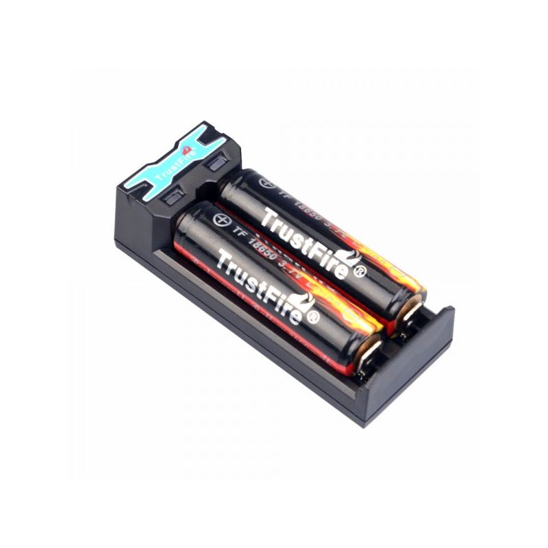TrustFire TR-016 Micro USB Ladegerät für wiederaufladbare Batterien kompaktes Taschenlampenladegerät