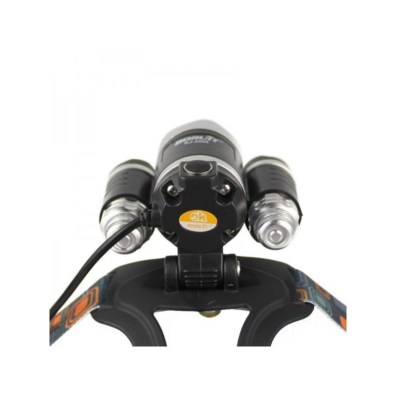 Boruit RJ-3000 LED-Scheinwerfer Outdoor-Beleuchtung mit T6 weißem Licht 1000 Lumen Helligkeit langlebiges Design