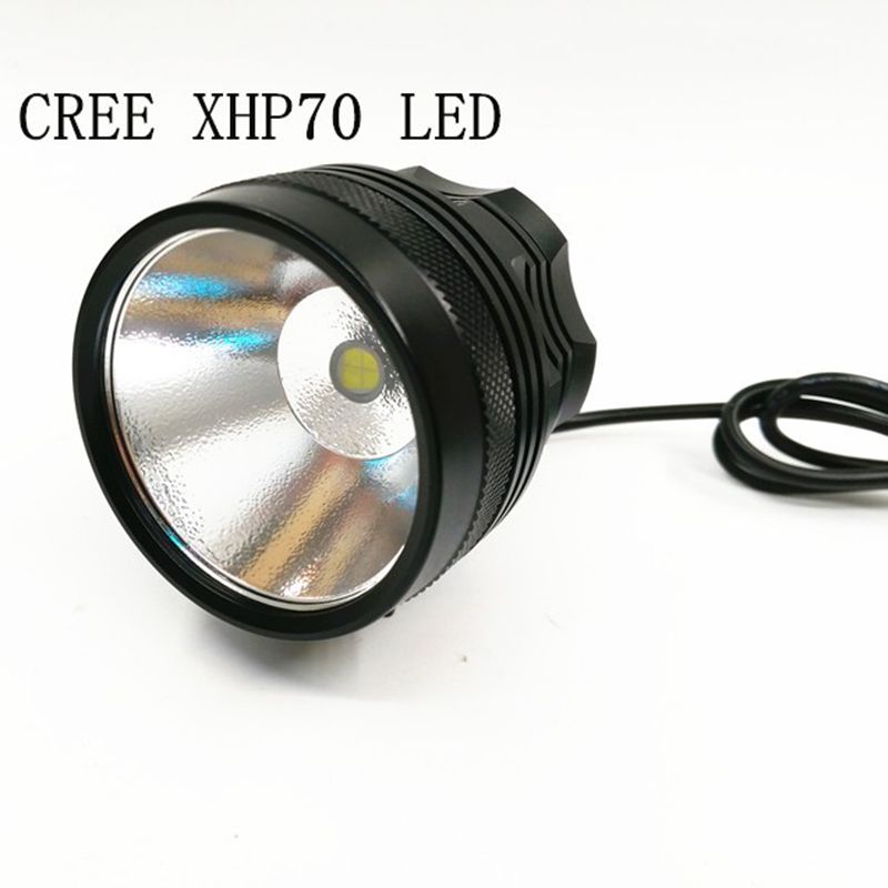 Fahrradlicht XHP70 3500 Lumen LED Scheinwerfer hohe Helligkeit mit verstellbarem Kopfband für Radfahren Camping