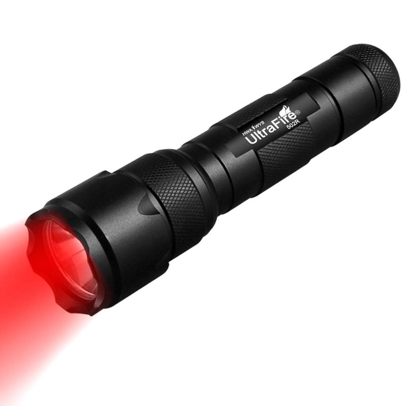 UltraFire WF-502B.2 XP-E2 Outdoor-Taschenlampe kompakt und kraftvoll mit verstellbarem Fokus und IPX65-Schutz