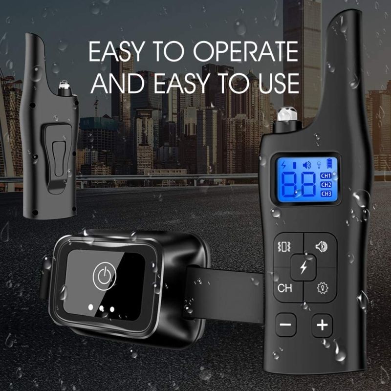 Entdecken Sie den neuen Elektrischer Hundetrainingskragen mit Fernbedienung für sicheres Training kleiner Hunde