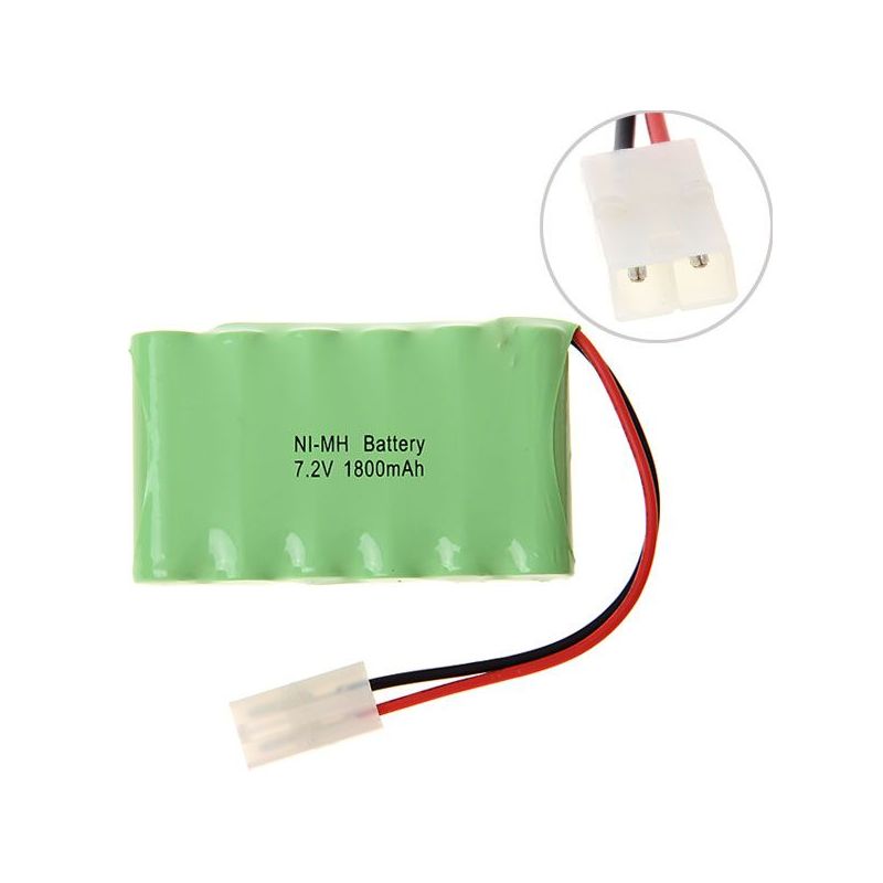 Entdecken Sie den 7,2V AA Ni-MH Akku 1800mAh Umweltfreundlich mit Hoher Kapazität für Ferngesteuertes Spielzeug
