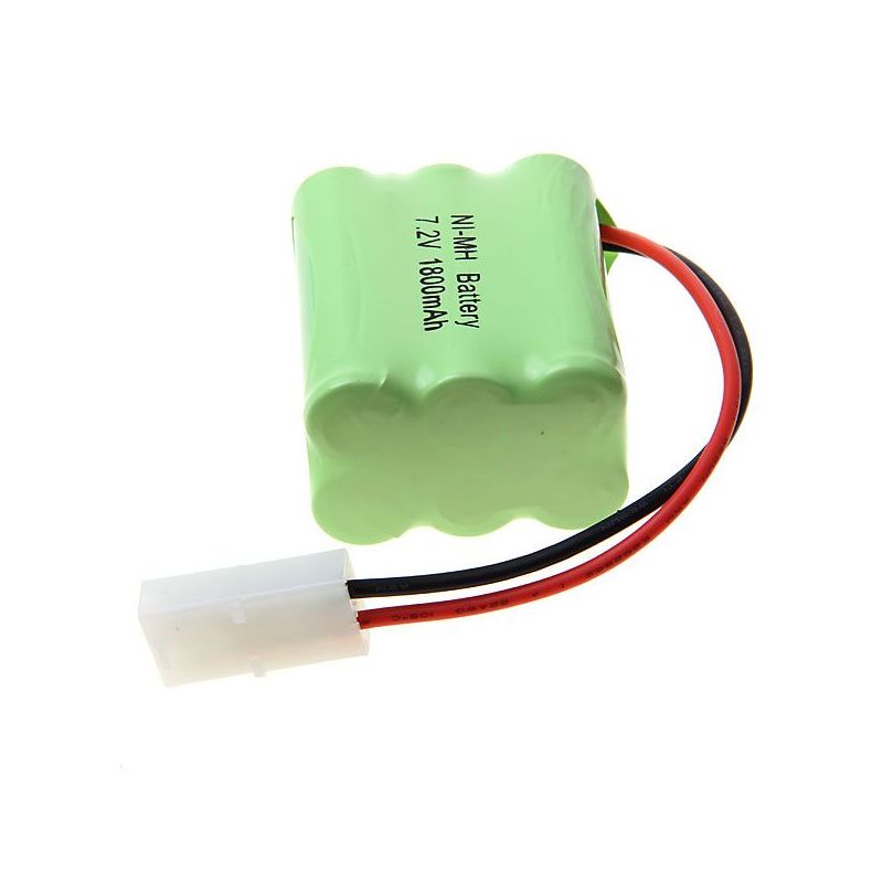 7,2V AA 1800mAh Ni-MH-Akku umweltfreundlicher Nickel-Metallhydrid-Akku für Modellflugzeuge und Spielzeugautos