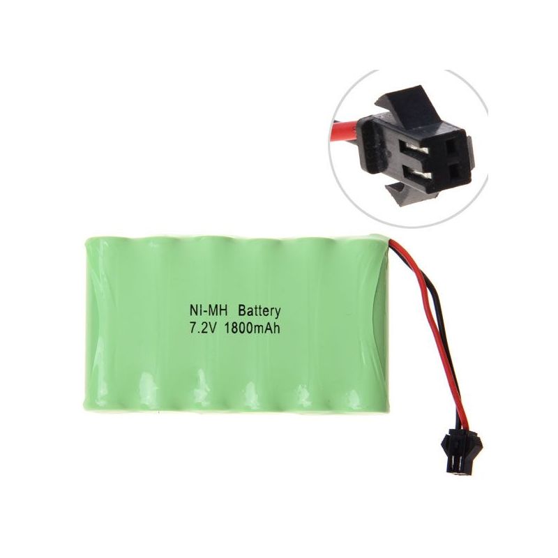 7,2V AA 1800mAh Ni-MH Akku SM-Stecker für Drohnen ferngesteuerte Fahrzeuge umweltfreundlich hohe Kapazität
