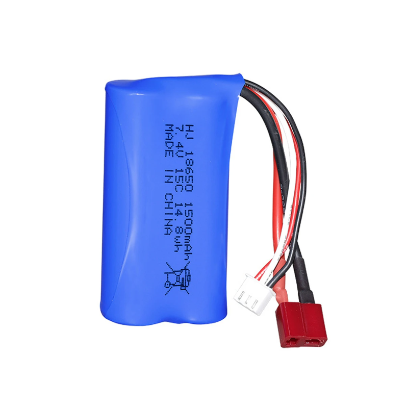 Entdecken Sie den 7.4V 1500mAh 15C 18650 Hochleistungsakku mit hoher Entladerate und kompakter Bauweise