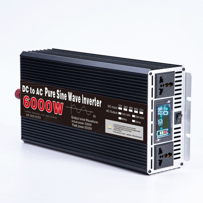 Pure Sine Wave Inverter 8000W 6000W 5000W 4000W 3000W für Wohnmobil Solar Inverter Heimenergiesysteme