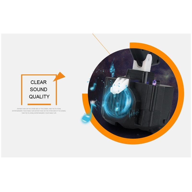 20,5cm interaktiver Fernbedienung Roboter BB-8 Star Wars Spielzeug mit 360° Rotation Geschenkspielzeug für Kinder