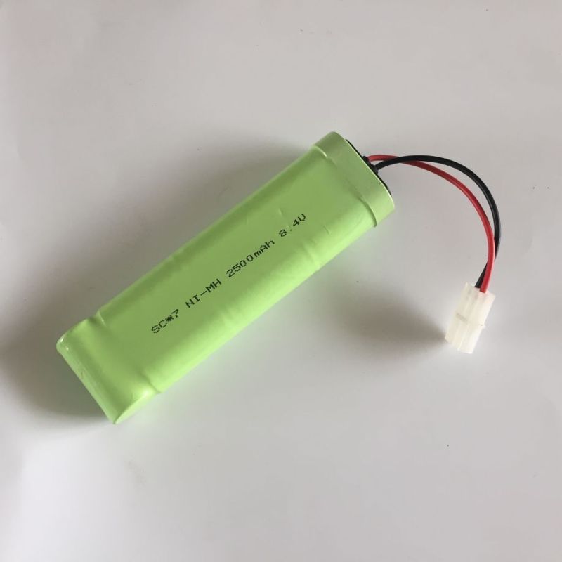 8.4V SC*7 2500mAh Ni-MH nachhaltige Energielösung umweltfreundliche Modellflugzeug Batterie ohne Memory-Effekt