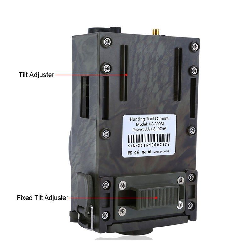 HC-300M Trail-Kamera 12MP 1080P Nachtsicht Infrarot Naturbeobachtung mit Bewegungserkennung Tierüberwachung