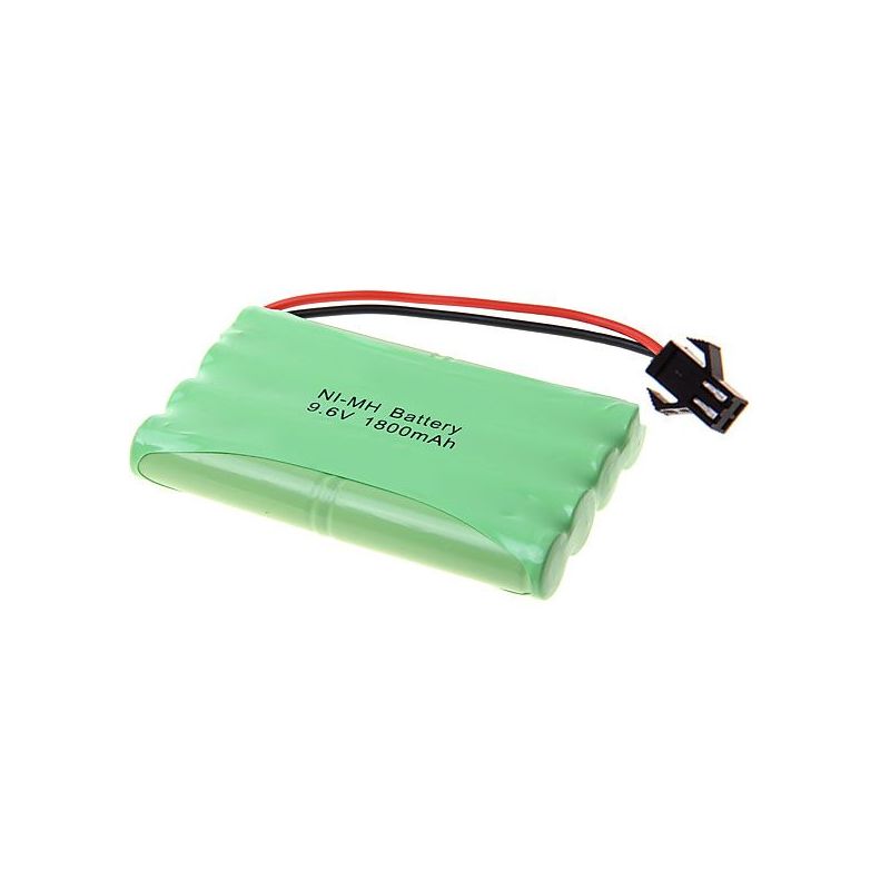 9.6V AA Ni-MH Akku 1800mAh SM Stecker umweltfreundliche Energiequelle für ferngesteuerte Fahrzeuge