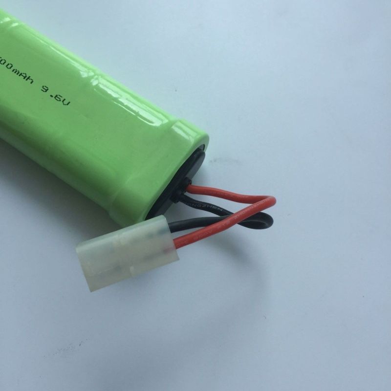 Umweltfreundlicher 9,6 V SC*8 Akku 2500 mAh Ni-MH verlängerte Laufzeit für Modellflugzeug und RC Auto Akku