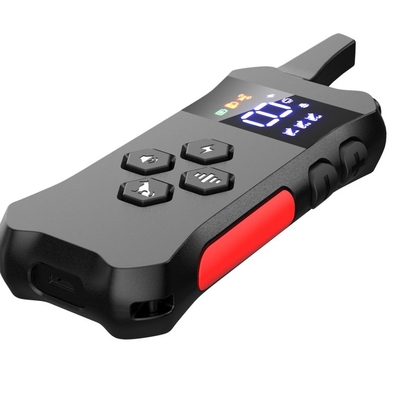 Neues Hundetrainingsgerät wiederaufladbarer wasserdichter Schockhalsband mit Fernbedienung für effektives Training