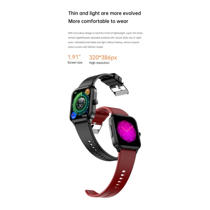 ET540 Smartwatch Fitness Tracker: Blutzucker EKG Bluetooth-Anruf Medizinische KI-Diagnose 1.85