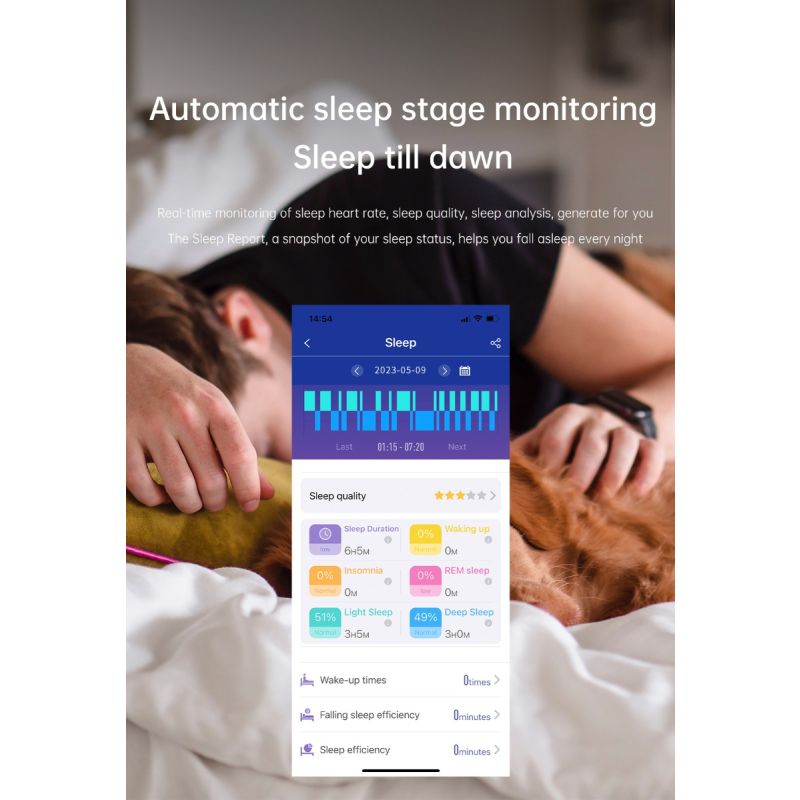 ET540 Smartwatch Fitness Tracker: Blutzucker EKG Bluetooth-Anruf Medizinische KI-Diagnose 1.85