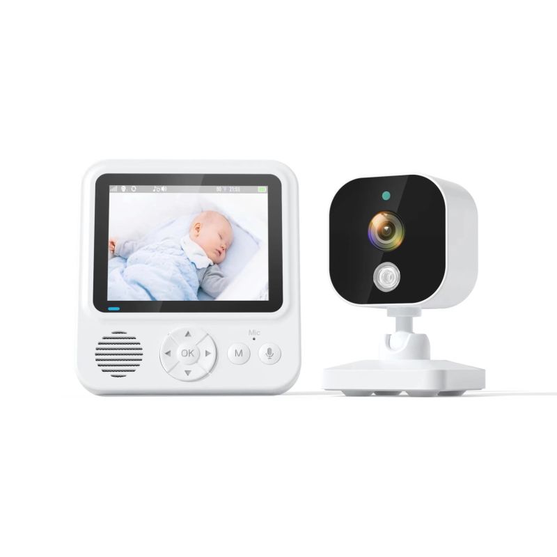 AMB900 Video-Babyphone mit 2,8 Zoll LCD-Display und 720P Auflösung Babykamera für moderne Eltern