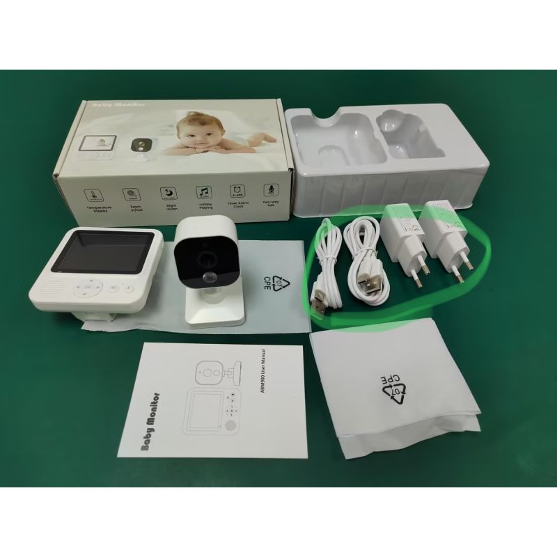 AMB900 Video-Babyphone mit 2,8 Zoll LCD-Display und 720P Auflösung Babykamera für moderne Eltern