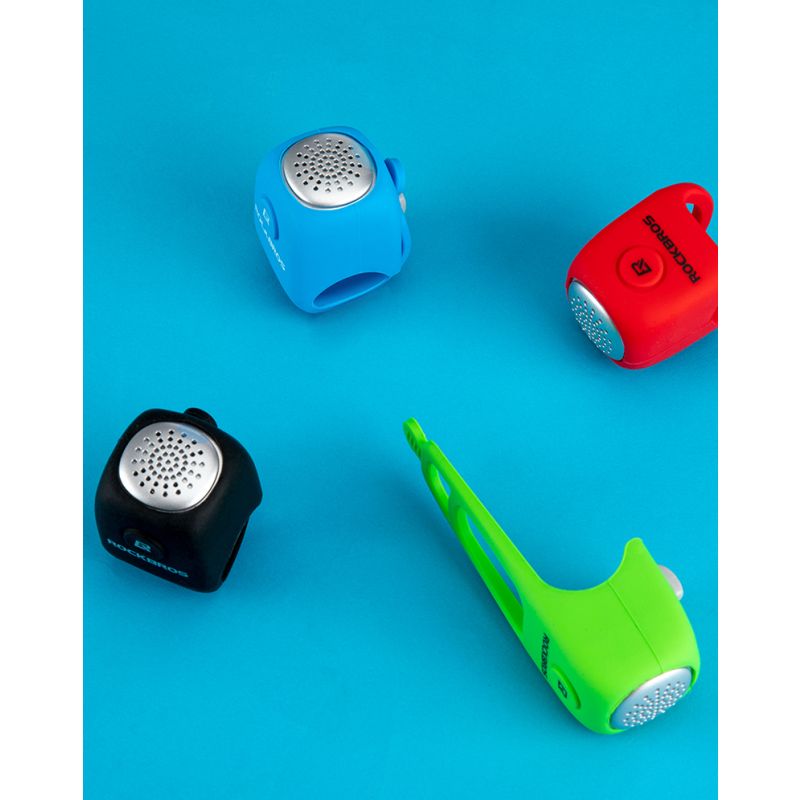 ROCKBROS Elektrische Fahrradklingel 110 dB Kristallklarer Warnton Regenfest MTB Fahrradzubehör Sicherheit Radfahren