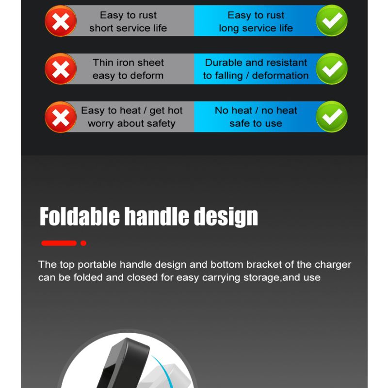 FOXSUR tragbares Autobatterie-Ladegerät 12V 24V für AGM LiFePO4 und Blei-Säure-Batterien mikroprozessorgesteuert