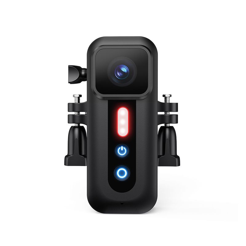 1080P Fahrradrecorder mit Fahrradrücklicht und HD-Videoaufnahme Multifunktionale Kamera für Fahrrad-Sicherheit