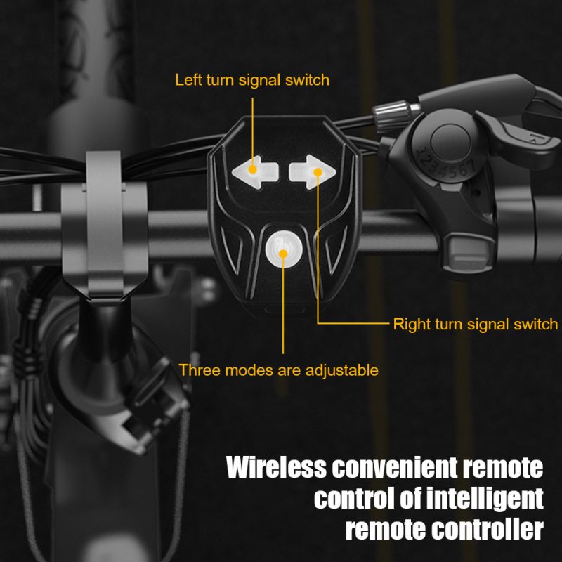 Fahrradblinker Rücklicht LED USB aufladbar Drahtlose Fahrradlichter für Fahrradsicherheit und Sichtbarkeit