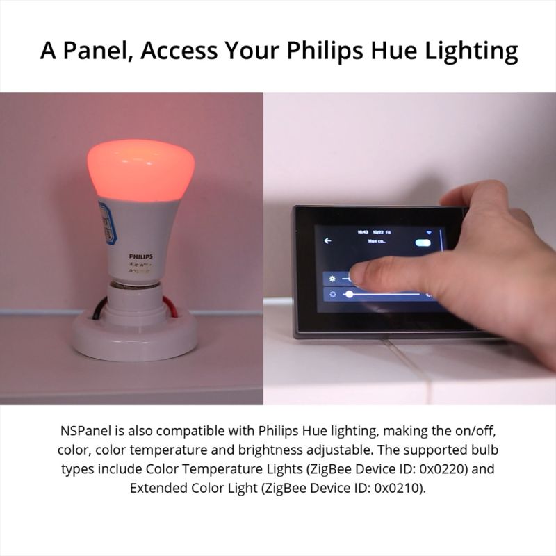 SONOFF NSPanel Szenen-Smart-Schalter für EU US Heimautomation Touchscreen Steuerung mit Alexa Google Home