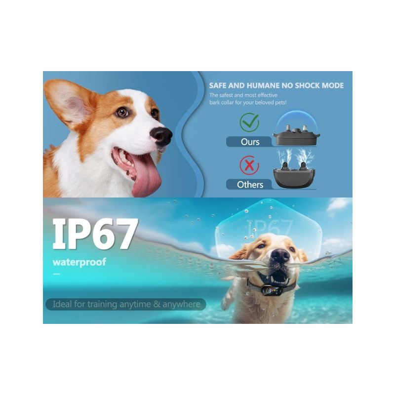 Innovatives Ultraschall Hundetrainingshalsband mit Anti-Bell-Technologie für effektive und sanfte Bellkontrolle