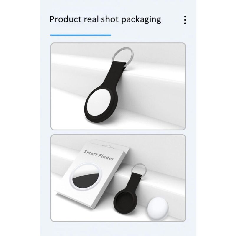 Mini GPS Tracker Bluetooth 4.0 Smart Locator Kompaktes Design Haustier Tracker mit iSearching App und One Touch Find