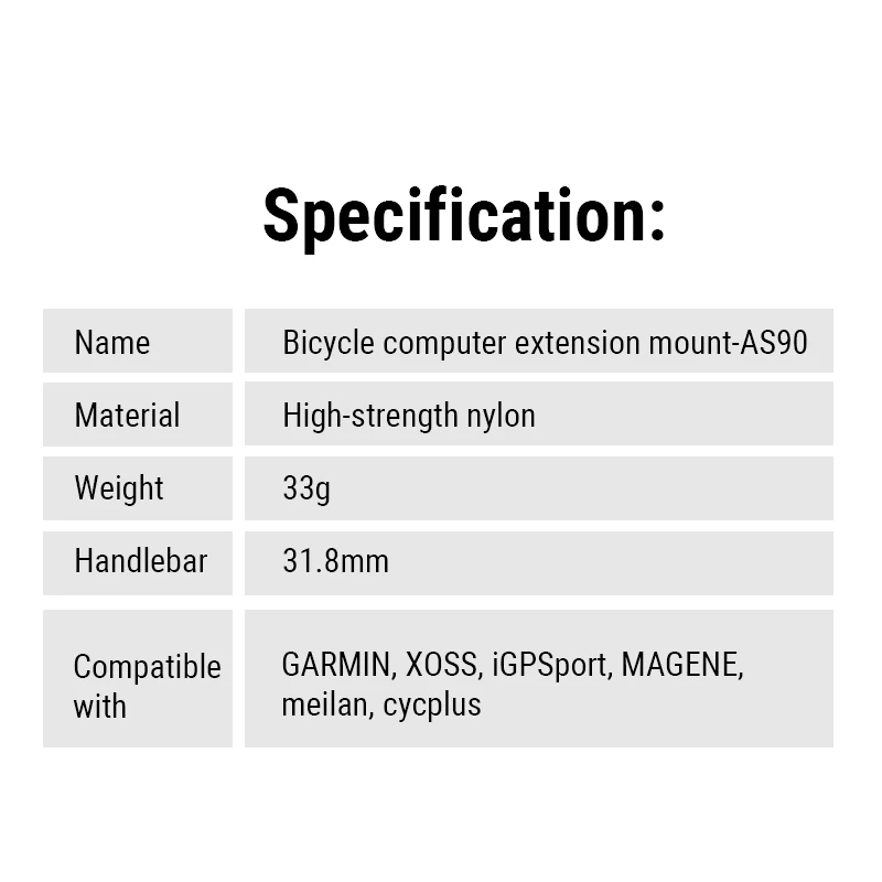 TOWILD AS90 Fahrradlenkerhalterung: Computer & Licht Halterung für Rennrad/MTB. Werkzeuglose Montage!