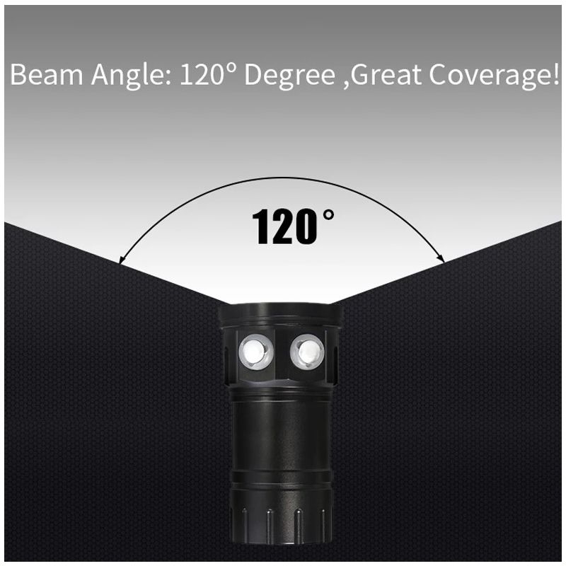 B11 LED Tauchen Taschenlampe rot blau weiß Unterwasserfotografie vielseitige Lichtmodi langlebige Unterwasserlicht