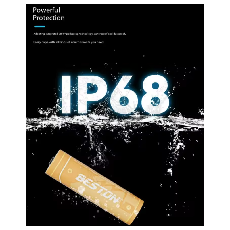 Beston Smart Ladegerät-Set | 8x AA 1.5V Lithium Akkus | Schnellladung mit Überladeschutz