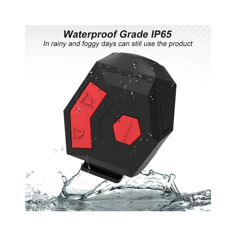 CarryBright CBH3 USB aufladbare 120dB Fahrradhupe mit Anti-Diebstahl-Alarm ideal für urbane Mobilität & Mountainbiking