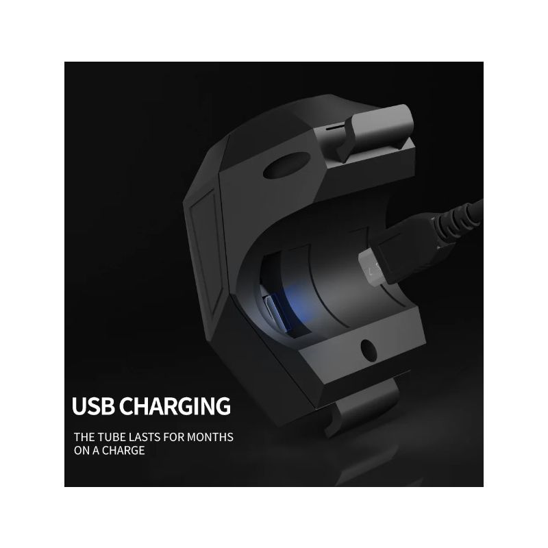 CarryBright CBH3 USB aufladbare 120dB Fahrradhupe mit Anti-Diebstahl-Alarm ideal für urbane Mobilität & Mountainbiking