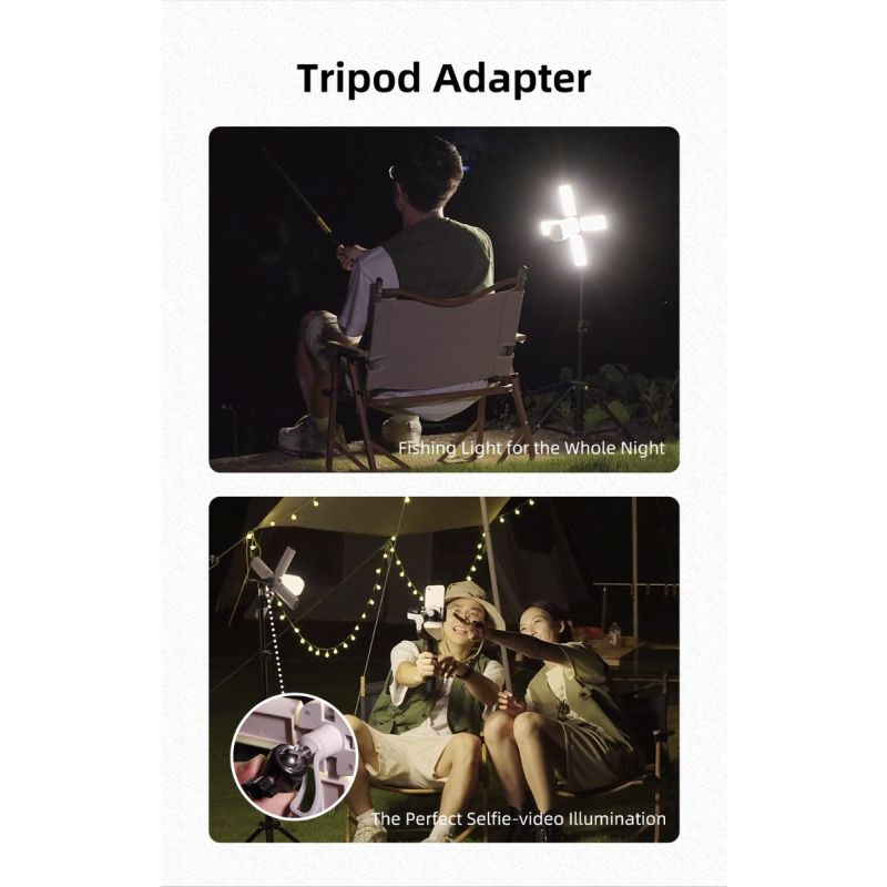 Klarus CL2 750 Lumen Freefolding Campinglicht augenschonende vielseitige Lampe mit 7 Lichtmodi und einstellbarem Winkel