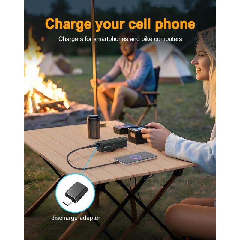 TOWILD CL2000 Fahrradlicht 2000 Lumen Superhell & Wasserdicht für sichere Nachtfahrt, MTB, Rennrad, Pendler