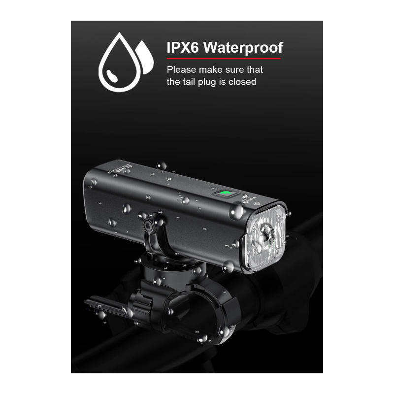 TOWILD CL600 Fahrradlicht Frontlampe LED USB wiederaufladbar 2000mAh wasserdichtes Design hohe Lumen