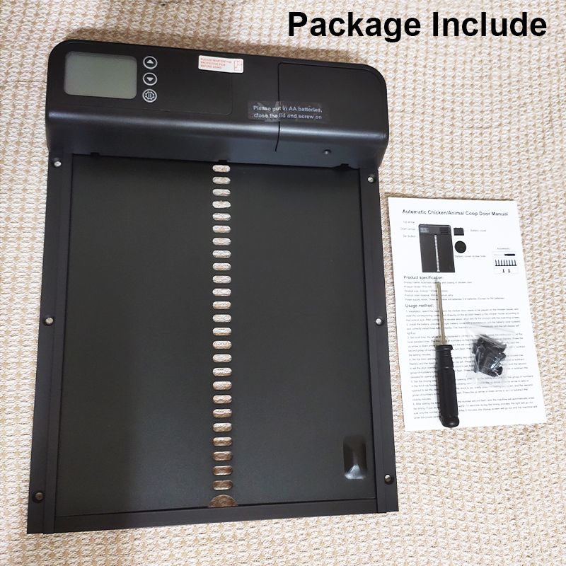 Timer Automatischer Hühnerstalltürmotor wetterfeste automatische Türöffnung einfache Installation Outdoor Zubehör