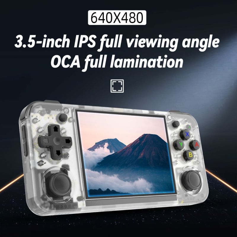 ANBERNIC RG35XX H Handheld-Spielekonsole mit 5000 klassischen Spielen Retro-Gaming IPS-Display kostenlos